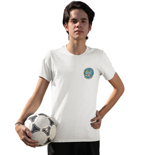 Camiseta Escolar Juvenil 100% Poliéster Manga Curta - EMEFI Profª Najla Jamile S. M. de Araújo
