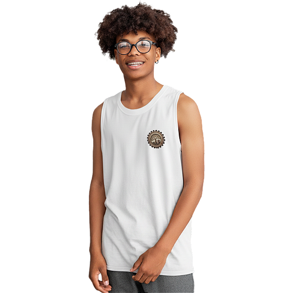 Camiseta Escolar Juvenil 100% Poliéster Regata - E.E. Marilda Ferreira de Brito Barros Pereira