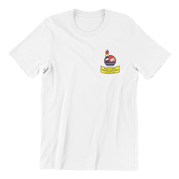 Camiseta Escolar Adulto 100% Poliéster Manga Curta - EMEFI Profª Palmyra Sant'anna