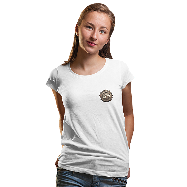 Camiseta Escolar Adulto 100% Poliéster Baby Look -  E.E. Marilda Ferreira de Brito