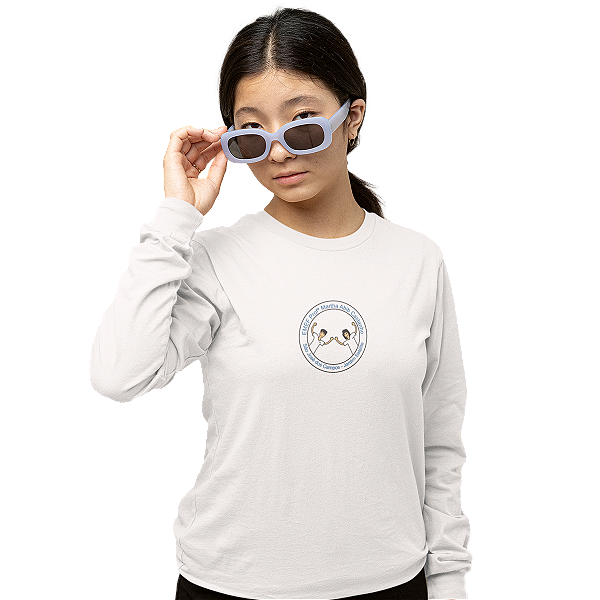 Camiseta Escolar Juvenil 100% Poliéster Manga Longa - EMEF Profª Martha Abib Castanho