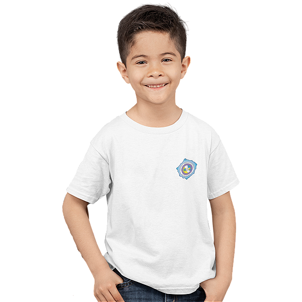 Camiseta Escolar Infantil 100% Algodão Manga Curta - EMEFI Profª Henriqueta Costa Porto