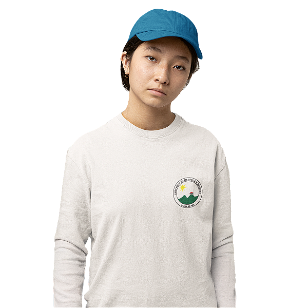 Camiseta Escolar Juvenil 100% Poliéster Manga Longa - EMEF Maria Ofélia V. Pedrosa JD Por do Sol