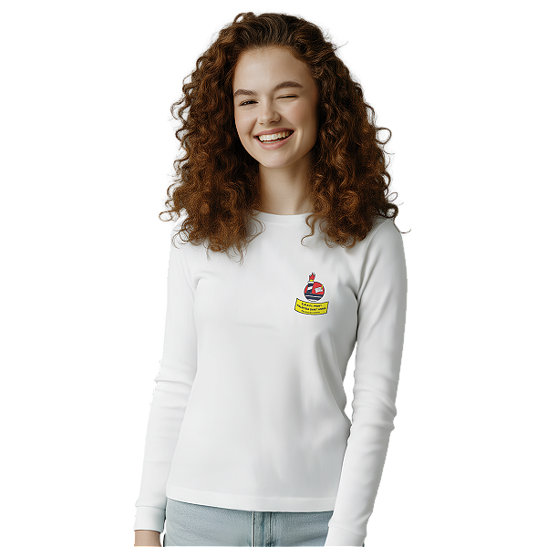 Camiseta Escolar Juvenil 100% Poliéster Manga Longa - EMEFI Profª Palmyra Sant'anna