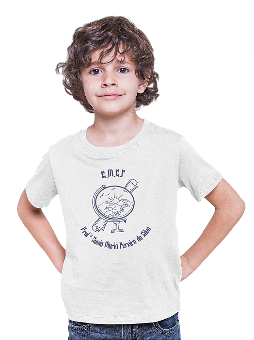 Camiseta Escolar Juvenil 100% Poliéster Manga Curta - EMEF Sonia Maria Pereira da Silva
