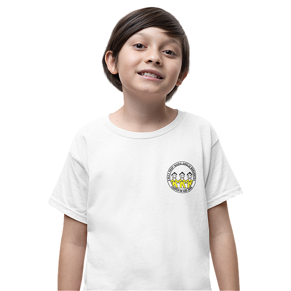 Camiseta Escolar Infantil 100% Poliéster Manga Curta - EMEF Profª Maria Amélia Wakanatsu