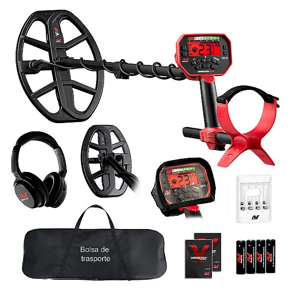 Vanquish 540 Pro Pack Detector De Metais Ouro Prata Minelab