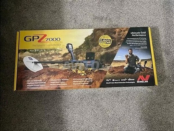 Minelab GPZ 7000 Seminovo Ultima unidade MG