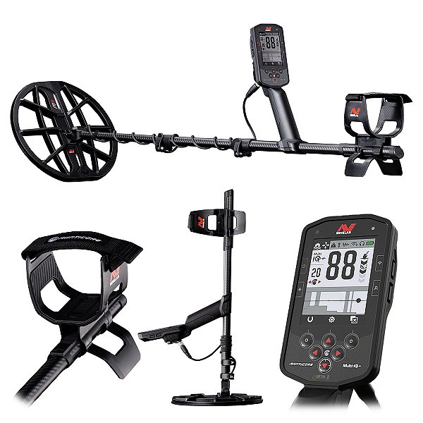 Detector Manticore Minelab Multifrequência Mapa 2D
