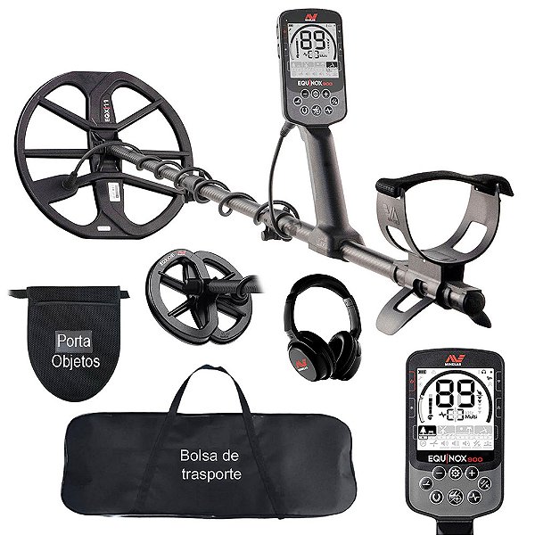 Equinox 900 Detector de Metais Prova Dagua Profissional Ouro