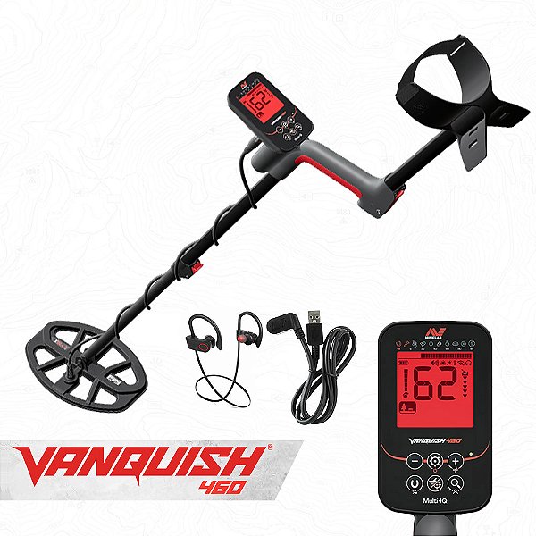 Vanquish 460 Detector de Metais a Prova dagua Minelab