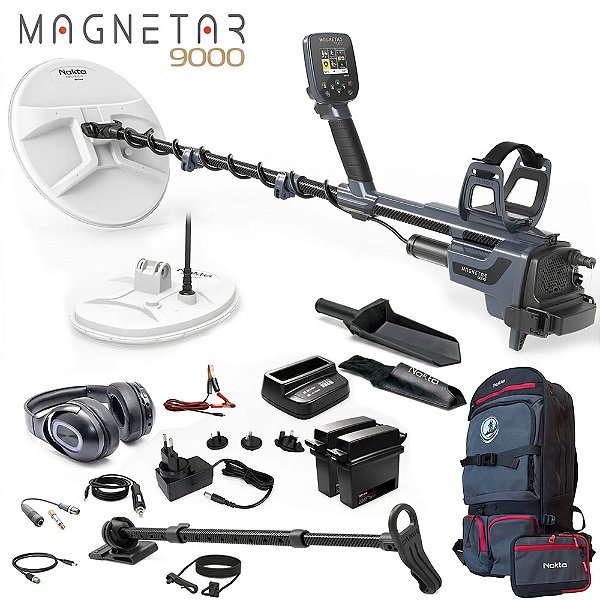 Magnetar 9000 Detector Ouro Alta Profundidade Profissional