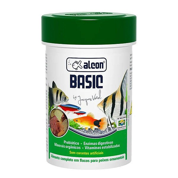 Racao Peixe Alcon Basic Fl 50 G