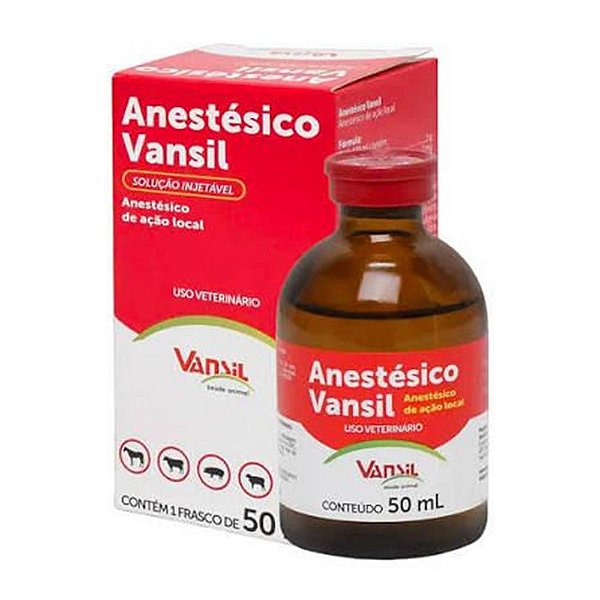 Anestesico Local 50 Ml Vansil