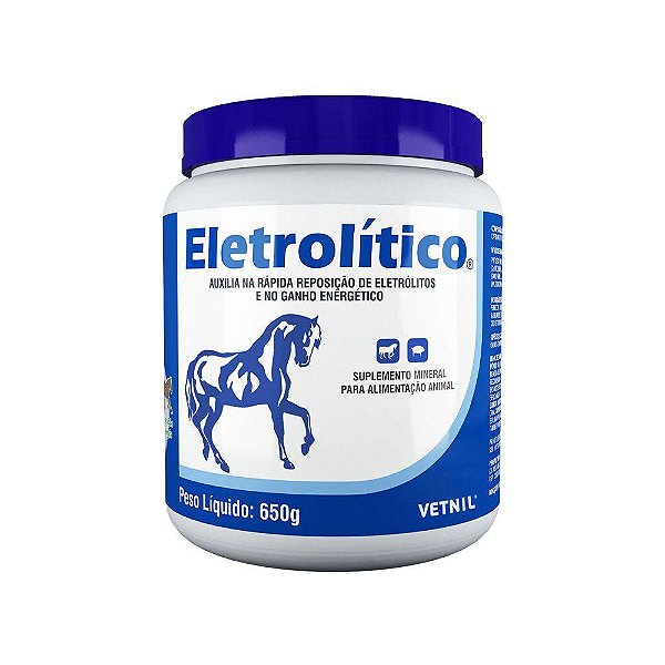 Eletrolitico 650g  Vetnil