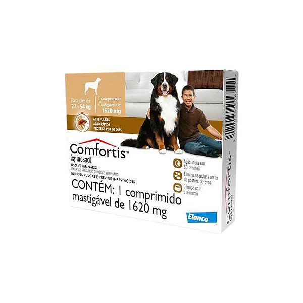 Comfortis 1620 Mg Caes 27 a 54kg