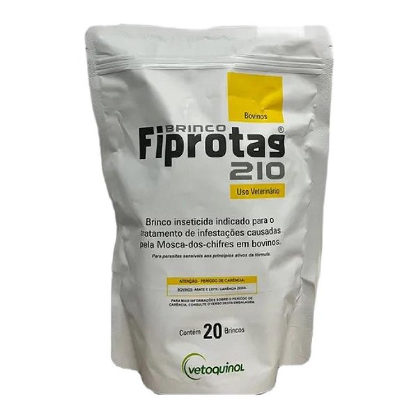 Brinco Fiprotag 210 - 20 Brincos