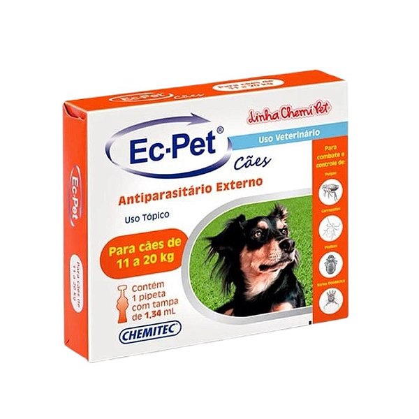 Ec-Pet 1,34ml de 11 a 20kg- Chemitec