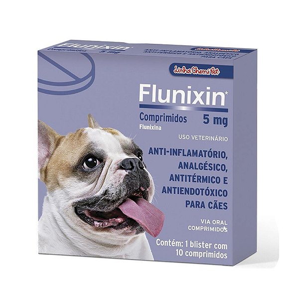 Flunixin 5 Mg Chemitec 10 Comp
