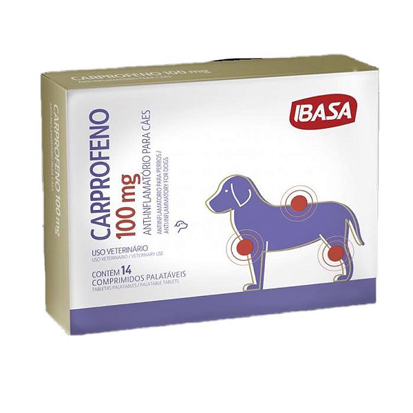 Carprofeno 25mg 14 Comp. - Ibasa