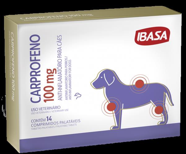 Carprofeno 100mg 14 Comp. -  Ibasa