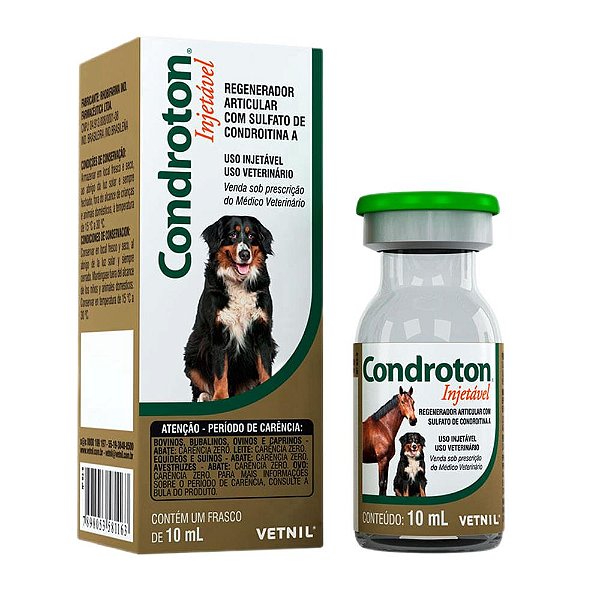 Condroton Injetavel 10ml Vetnil