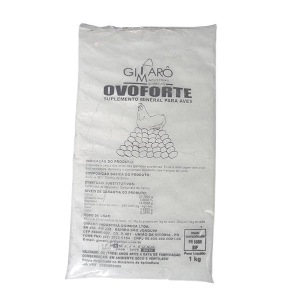 Ovoforte 1 Kg Suplem Miner Aves