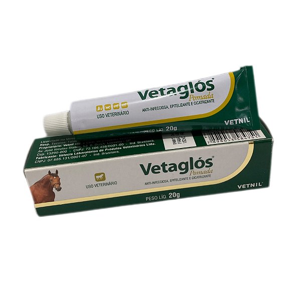 Vetaglos Pomada 20g Vetnil