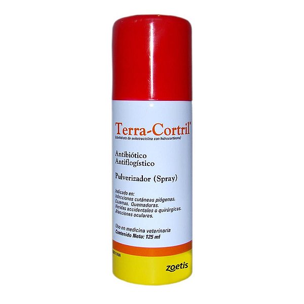 Terra-Cortril Spray 125 Ml - Zoetis