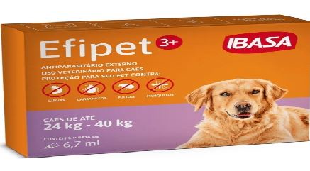 Efipet 3+ de 24 a 40kg 6,7ml Ibasa