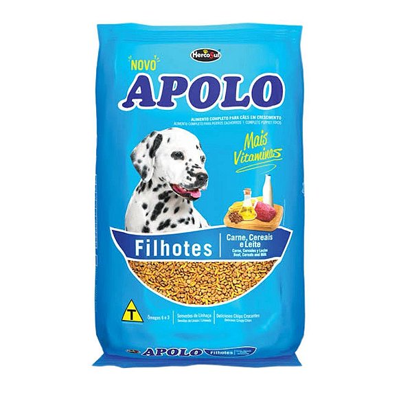 Racao Apolo Filhotes 20kg
