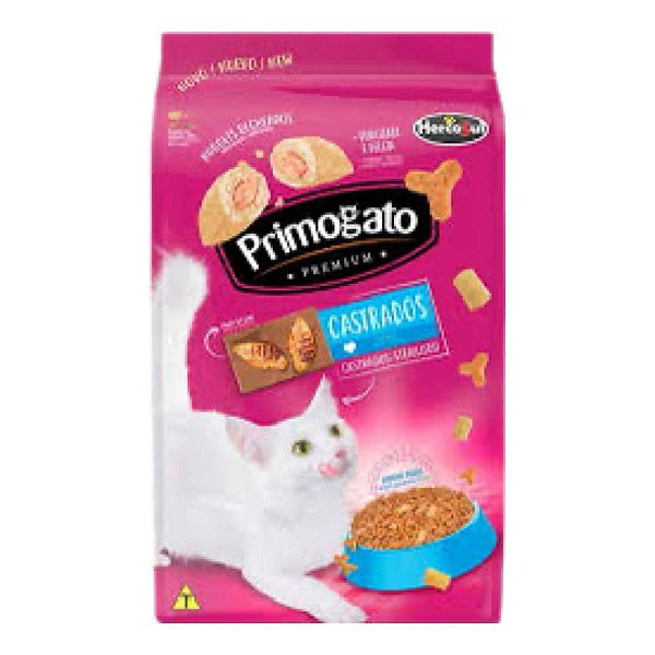 Racao Primogato Castrados 15kg