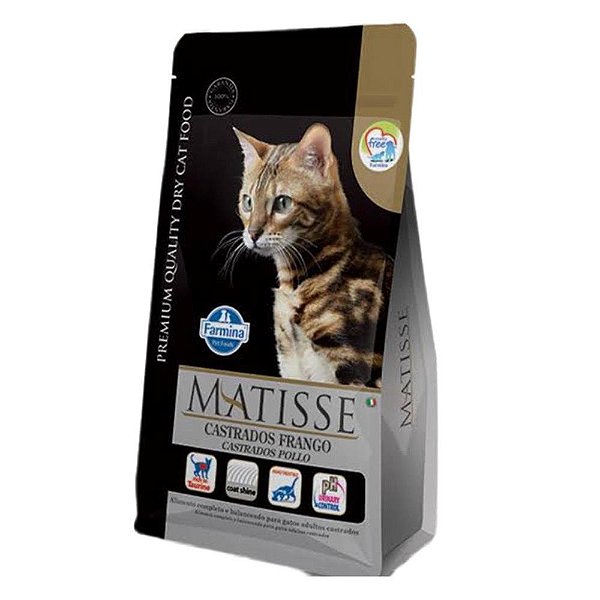 Racao Matisse Castrados Frango 7,50 Kg