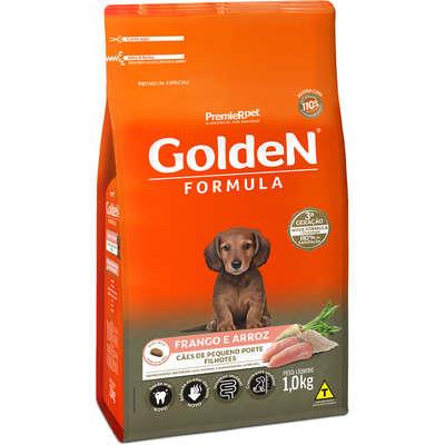 Racao Golden Filhote M.B. Frango e Arroz 1 Kg