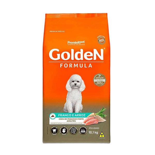 Racao Golden Ad M.B. Frango e Arroz 10,1kg