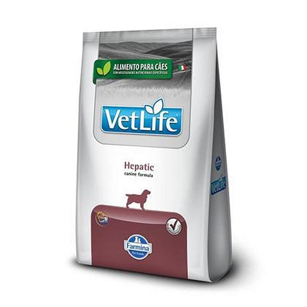 Racao Vet Life Canine Hepatic 2kg