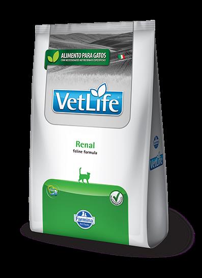 Racao Vet Life Feline Renal 2 Kg