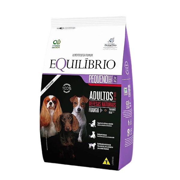 Racao Equilibrio Caes Ad. R. Pequena 12 Kg