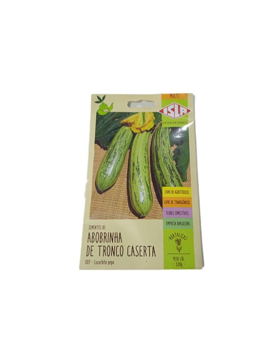 Semente Abobrinha de Tronco Caserta 3,0g
