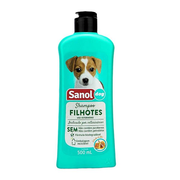 Sanol Dog Shampoo Filhote 500 Ml