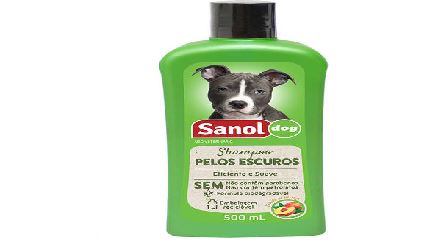Sanol Dog Shampoo Pelos Escuros 500 Ml