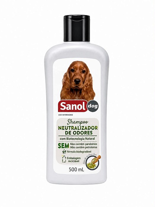 Sanol Dog Shampoo Neutralizador de Odores 500 Ml