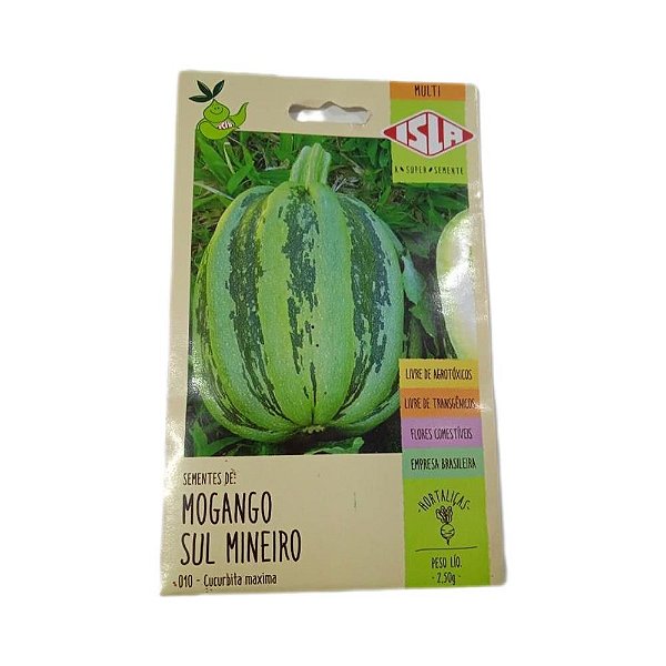 Semente Mogango Enrugado Verde s m 3,4g