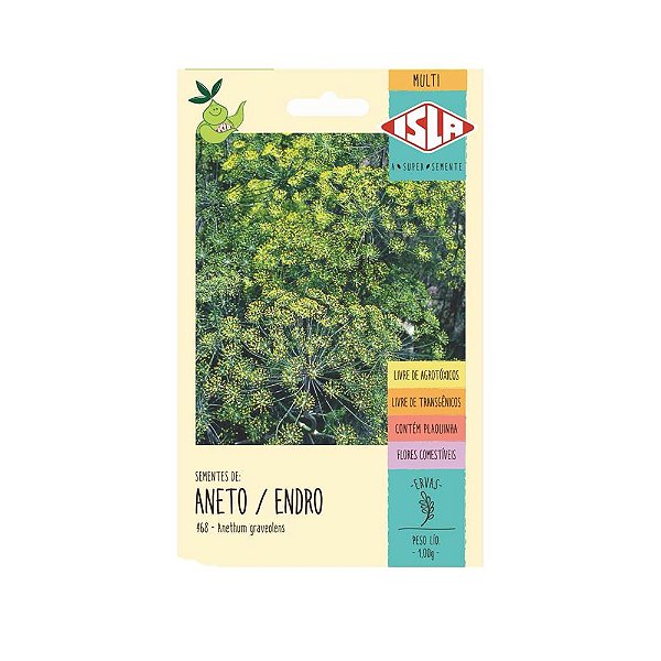 Semente Tempero  Aneto/endro 1g