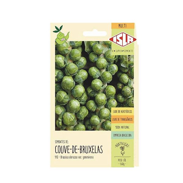 Semente Couve de Bruxelas 1,6g