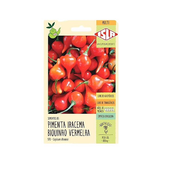 Semente Pimenta Iracema Biq 0,8g