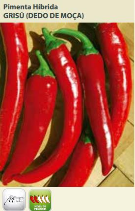 Semente Pimenta Grisu F1 0,1g