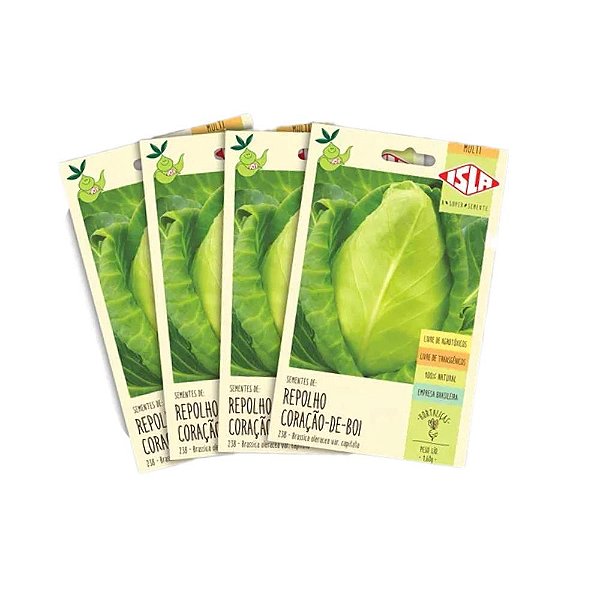 Semente Repolho Cora de Boi 1,6g