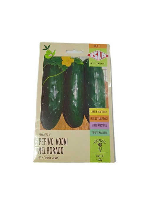Semente Pepino Aodai Melhorada 2g