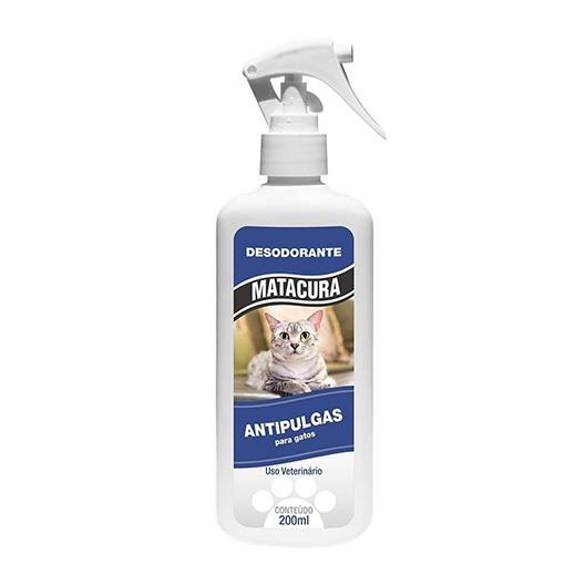 Matacura Desodorante Antipulgas Gatos 200ml M114